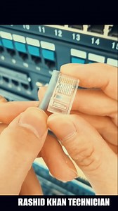 4.9K views · 916 reactions | Cat6 RJ45 Connector #fblifestyle #usa #electrical #rashidkhandieselgenerator #electrician | Rashid Khan | Facebook