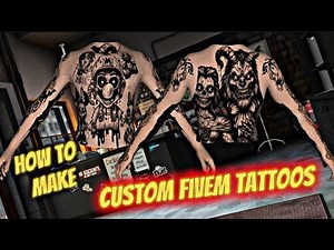How To Make Custom FiveM Tattoo in Photoshop | Ep. 2