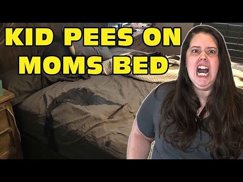 Kid Pees On His Mom's Bed - GROUNDED! [Original]