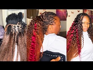 Water Wave Hair: The BRAIDED Method