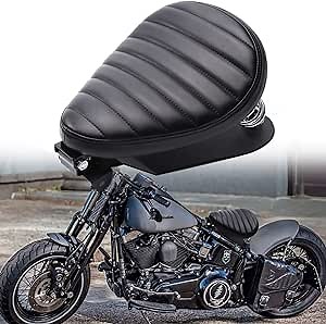Motorcycle Solo Seat Spring Base Plate Bracket Compatible With Sportster XL 1200 883 48 Dyna Chopper Bobber and More