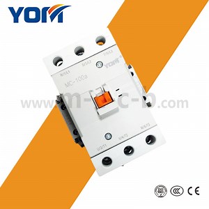 [Hot Item] Mc Series 3p 100A AC Electrical Power Contactor DIN Rail Motor Contactor Silver Point OEM Switch Connector Power