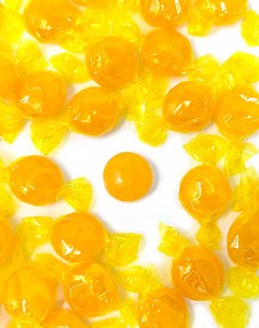 SweetGourmet Butterscotch Buttons, Arcor Premium Bulk Wrapped Hard Candy, 4 Pounds