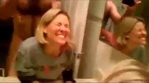 My boss fucked hard my wife in the ass on business trip