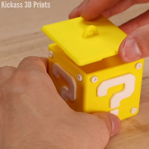 Question Block ornament inspired by Super Mario 🎄 | Kickass 3D Prints