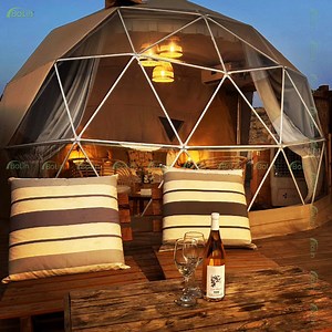 [Hot Item] Bolin Manufactured Prefab Igloos House Luxury Glamping Geodesic Dome Tent