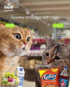 Overheard at Fresh Signature. Visit your nearest Fresh Signature store for all your grocery needs. #FreshSignature #trendingreels #trendingnow #GroceryStore #Fruits #vegetables #trending #momentmarketing | Reliance Fresh