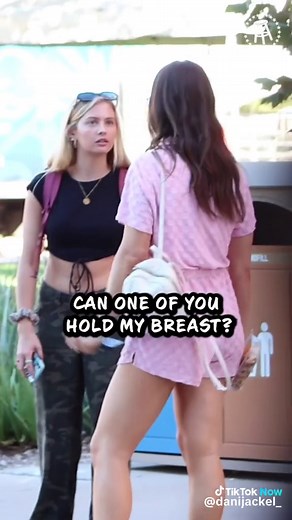 Girls Pranking Each Other with Boob Touches