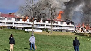 27 different agencies respond to large fire at Red Jacket Mountain View Resort in NH