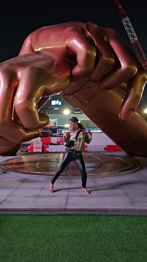 Just a Kenyan girl doing the gangnam style dance in Gangnam city infront of the Gangnam style monument 😅 #tiktokkenya #seoul #korea #foryoupage #fypシ #shikshaarora #gangnamstyle