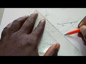 (WASSCE JUNE 2014) TRUE SHAPE OF A TRIANGULAR LAMINA 2 #AUXILIARYPROJECTION#WAEC#NECO#TRUELENGTH
