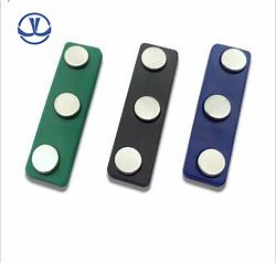 [Hot Item] Magnetic ID Badge Attachment Name Tag Magnet Holder Name Tag with Adhesive Backing
