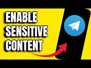 HOW TO ENABLE SENSITIVE CONTENT ON TELEGRAM! (2025)