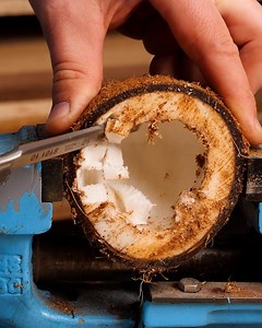 Turning A Coconut Into A Cup | Crafty Panda How