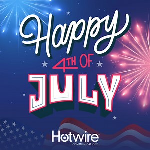 Today, we celebrate the freedom that brings us together and the technology that keeps us connected. Wishing everyone a safe and joyous 4th of July! #hotwirecommunications | Hotwire Communications