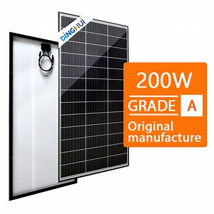 [Hot Item] 170W 200W Dinghuichina High Efficiency PV Sunpower 200watt Solar Panel