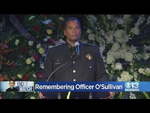 Fallen Sacramento Police Officer Tara O’Sullivan Remembered At Funeral