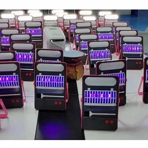 [Hot Item] Solar Powered Portable Mosquito Zapper Trap Killer High Power LED Lamp