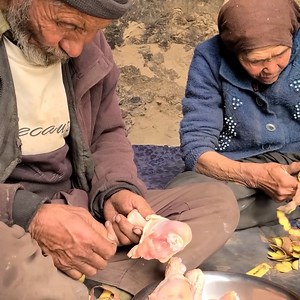 12K views · 824 reactions | Village Dinner_ Old Lovers Mountain Village Food Recipe with Guests. | Family Cooking | Facebook