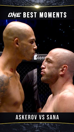 1.5M views · 3.6K reactions | When Dzhabar Askerov and Samy Sana pulled out all the stops in this striking thriller!  | ONE Championship | Facebook