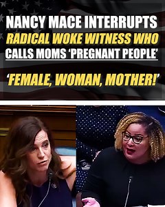 Savage Nancy Mace INTERRUPTS radical woke witness who calls mothers 'pregnant people' | Leading Ladies