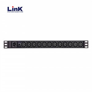 [Hot Item] Basic C13, C19 PDU 1u Rack-Mount Single-Phase Black PDU
