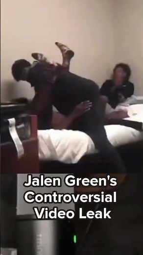 Jalen Green & Josh Christopher’s Viral Moment 🤔🏀 #NBA #JalenGreen