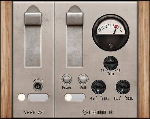 Fuse Audio Labs releases VPRE-72 free vintage tube preamp
