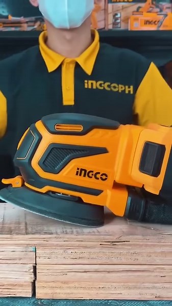 No more tangles. Say hello to cordless bliss with our INGCO Palm Sander 🛠 #fyp #tools #diy #powertools #cordless #palmsander #ingcolangsakalam #ingcophilippines | INGCO Tools Philippines