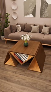 911K views · 6.6K reactions | 爵✨ Latest 3-Fold Coffee Table Design – Space-Saving & Stylish! | Decoration Courses | Facebook