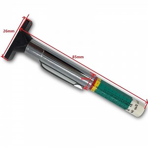 [Hot Item] 6 Side Plastic Bar Tire Tread Depth Gauge Meter Measure