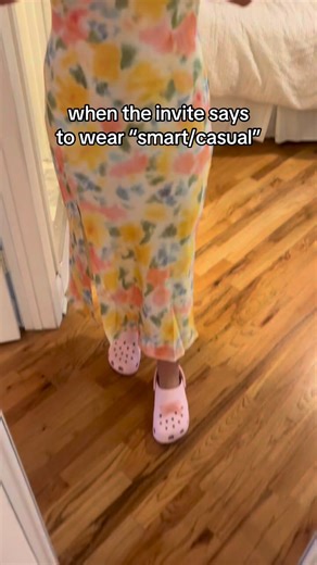 dress up, Crocs down | Crocs