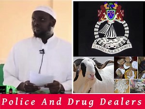 Some Of The Police Officers And The Drug Dealers By Sheikh Kemo Saidykhan | The Gift Tv
