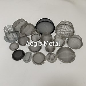 [Hot Item] Oil Burner Glass Pipe Screen 316 310S Stainless Steel Mesh Cone Filter Cap