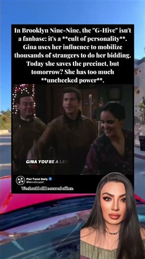 Gina Linetti started a CULT 🐝👑 #shorts #Brooklyn99 #GHive #GinaLinetti #InternetCulture