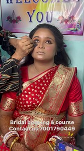 Real Bride makeup described step by step | Iti'z Makeup Studio & Academy 7001790449