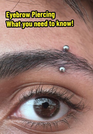 Eyebrow Piercing: Essential Aftercare Tips Revealed