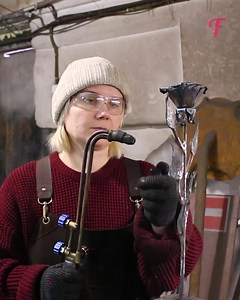 14K views · 32 reactions | Woman blacksmith creates functional art, breaking boundaries. | Indonesia Raya | Facebook