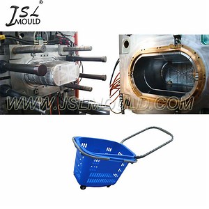 [Hot Item] Injection Plastic Supermarket Shopping Basket Mold