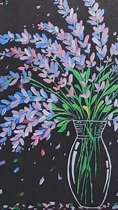 39K views · 437 reactions | Beautiful Flowers | Painting on Black Canvas #drawing #painting #flowerdrawing #flowers #acrylicpainting | Drawing Book | Facebook