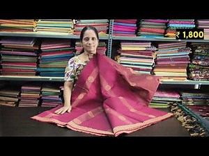 Exclusive Rich cotton sarees - Negamam Rohini Sarees