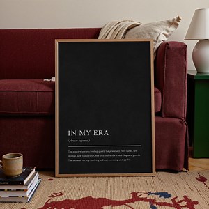 In My Era Definition Print: Growth Mindset Poster, Level up Inspiration (digital Download) - Etsy Canada