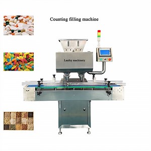 [Hot Item] Automatic Pharmaceutical Pill Tablet Softgel Capsule Electronic Counting Filling Bottling Machine