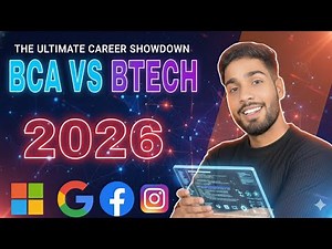 BCA vs B.Tech in 2026 | Best Course After 12th for Students
