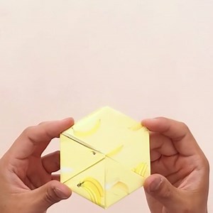 No more boring envelope! Here's how to fold a hexagon-shaped envelope :) | ShareHows