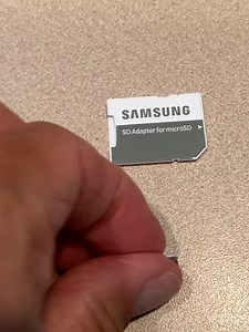 Utiliser une carte microSD Samsung avec votre Mac