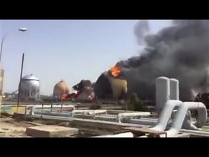 Cameras Capture Islamic State Gas-Plant Explosion