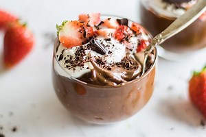 Avocado Chocolate Pudding