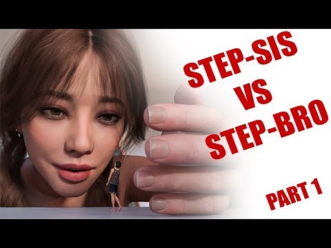 Giantess Step-Sis VS Tiny Step-Bro COMIC TEASER