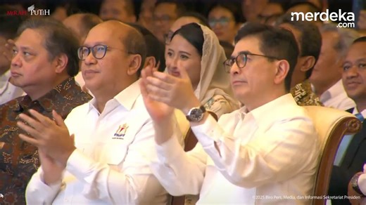 5.7K views · 72 reactions | Berapi-api Prabowo Kepalkan Tangan Obral Proyek di Kadin, Tol hingga Bandara Dibangun Swasta | MERDEKA.com | Facebook